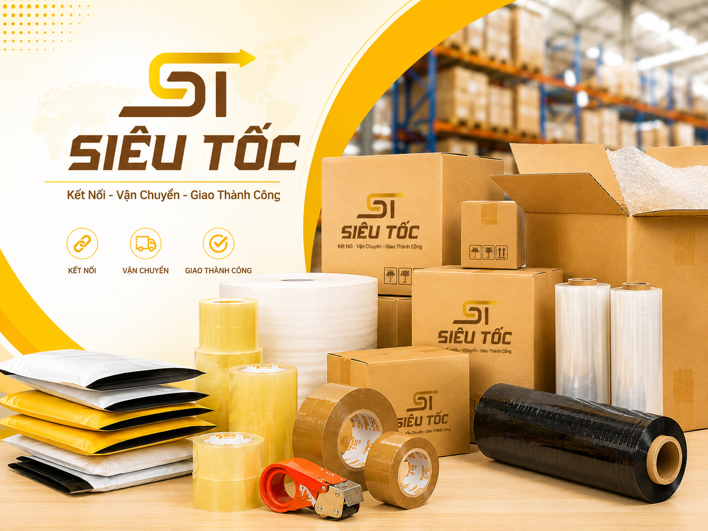 Nguyên vật liệu đóng gói
